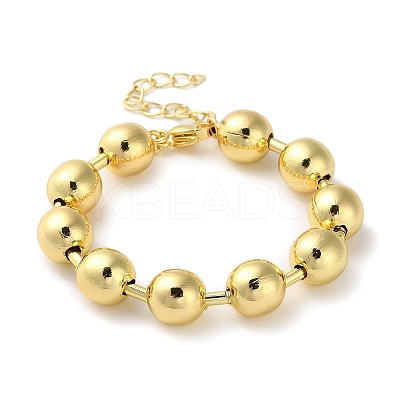 Rack Plating Brass Ball Chain Bracelets BJEW-G676-01E-G-1