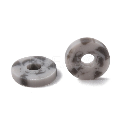 Handmade Two Tone Polymer Clay Beads CLAY-N008-B010-168-1