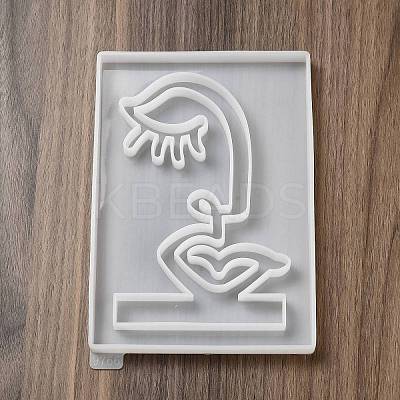 Abstract Art Human Face Display Decoration DIY Silicone Molds LS-SIMO-C011-02-1
