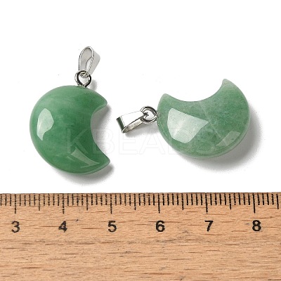 Natural Green Aventurine Pendants G-H035-01P-02-1