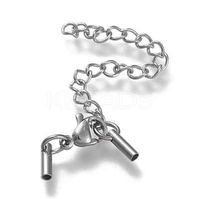 Tarnish Resistant 304 Stainless Steel Curb Chain Extender STAS-K195-29P-07-1