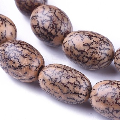 Buddhism Mala Beads Jewelry Findings X-WOOD-S033-14-1