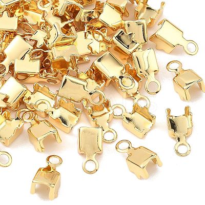 SHEGRACE Brass Folding Crimp Ends XGRQ1U597-368G-1