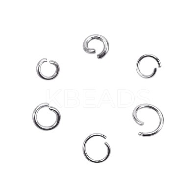 Tarnish Resistant Mixed 304 Stainless Steel Jump Rings STAS-X0014-B-1