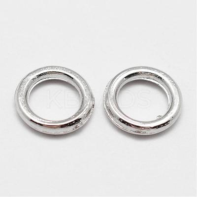 Alloy Closed Jump Rings PALLOY-P119-04P-1