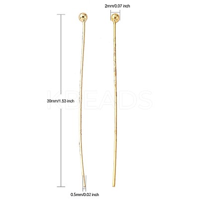 Brass Ball Head pins LS-KK-E711-060G-NR-1