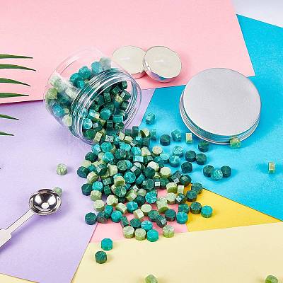 Sealing Wax Particles Kits for Retro Seal Stamp DIY-CP0003-50W-1