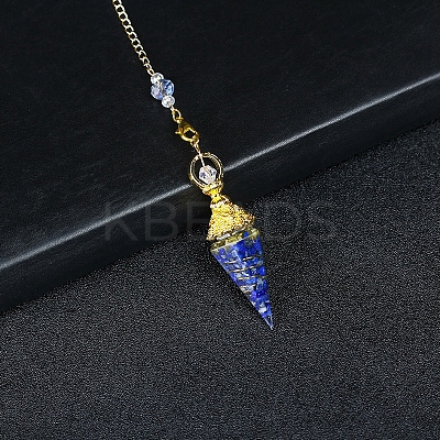 Resin Cone Dowsing Pendulums PW-WGC05D6-17-1