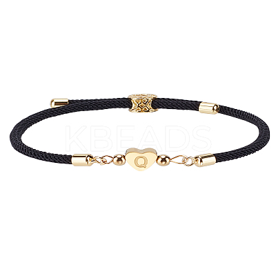 1Pc Adjustable Nylon Cord Bracelets for Women Men BJEW-LP0001-30Q-1