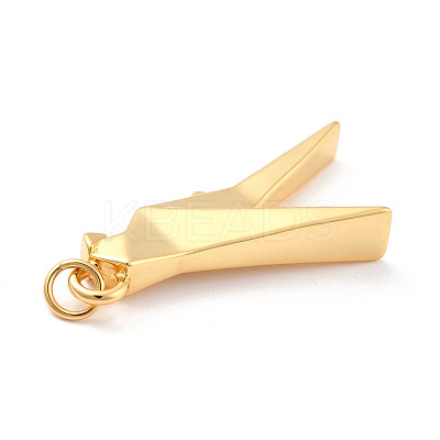 Rack Plating Brass Pendants KK-B052-12G-1