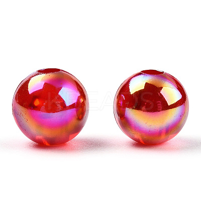 Transparent Acrylic Beads MACR-T046-01D-15-1