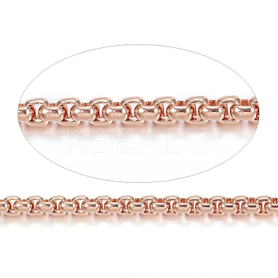 Ion Plating(IP) 304 Stainless Steel Box Chains CHS-G002-01RG-1
