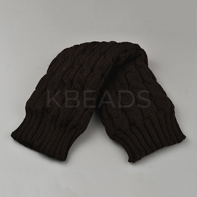 Acrylic Fibers Women's Extra Knit Socks AJEW-WH20059-26-1