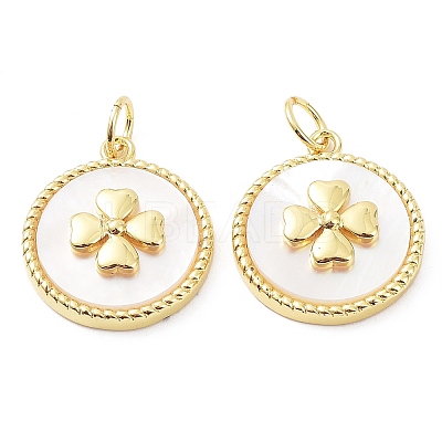Rack Plating Brass Pendants X-KK-B076-05G-02-1