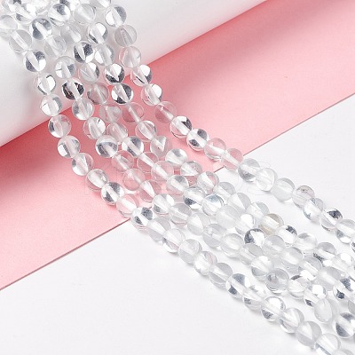Synthetic Moonstone Beads Strands G-E573-02A-24-1