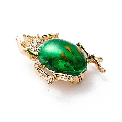 Beetle Enamel Pin LS-JEWB-P012-08G-1
