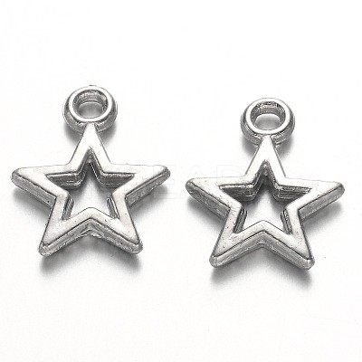 CCB Plastic Star Charms CCB-N001-05-1