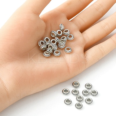 Tibetan Style Alloy Spacer Beads YW0001-10-1