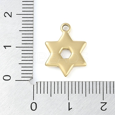 Ion Plating(IP) 304 Stainless Steel Pendants STAS-P366-42G-1