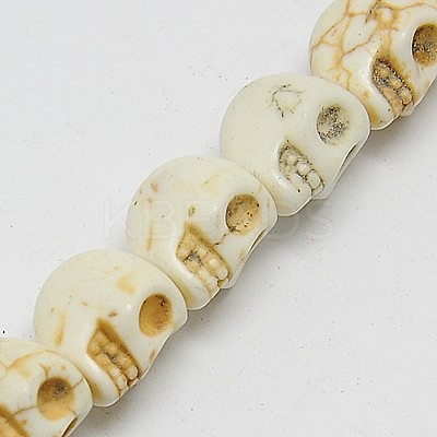 Synthetic Turquoise Beads Strands TURQ-G113-23x30mm-07-1