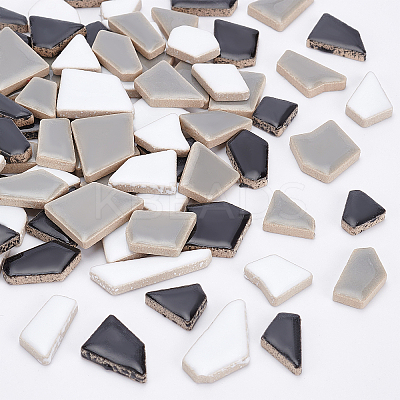 Porcelain Cabochons PORC-OC0001-01B-1