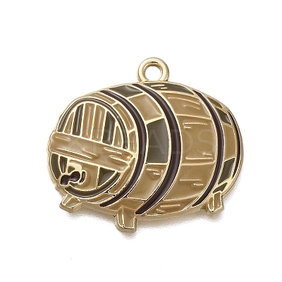 Oktoberfest Theme Alloy Enamel Pendants ENAM-S021-06G-D-1