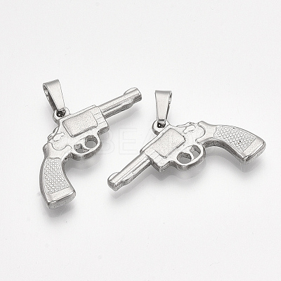 Non-Tarnish 304 Stainless Steel Pendants LS-STAS-T045-31P-1