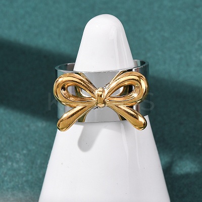 304 Stainless Steel Cuff Open Rings RJEW-H266-01GP-02-1