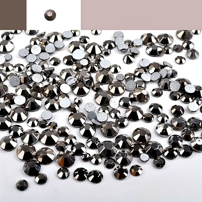 Flat Back Glass Rhinestone Nail Art Decoration Accessories MRMJ-K001-27-14-1
