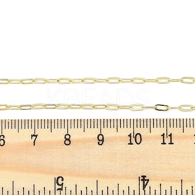 Rack Plating Brass Cable Chain Necklaces LS-NJEW-H049-05G-1