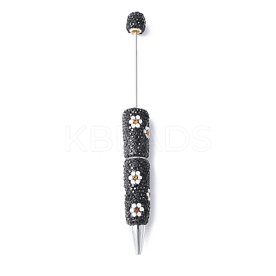 Alloy Beadable Pen AJEW-A066-02H-1