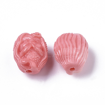Synthetic Coral Beads CORA-R019-036-1