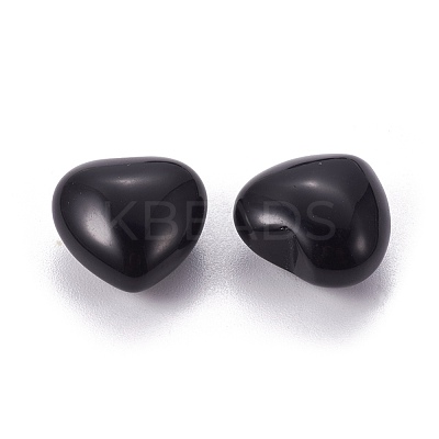Natural Obsidian Heart Love Stone G-I219-05B-1