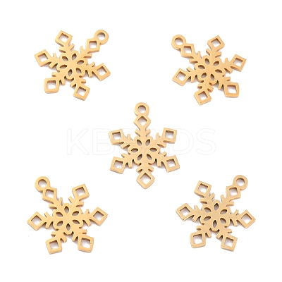Ion Plating(IP) 201 Stainless Steel Pendants STAS-K003-13G-02-1