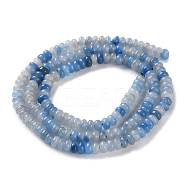 Natural Blue Aventurine(Dyed & Heated) Beads Strands G-K343-C32-01-1