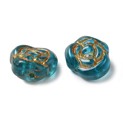 Transparent Lampwork Beads LAMP-P065-01A-02-1