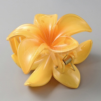 Opaque Plastic Claw Hair Clips for Woman Girls Thick Hair PHAR-WH0017-09E-1