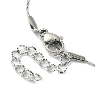 Non-Tarnish 304 Stainless Steel Serpentine Chain Bracelets BJEW-D020-01P-1