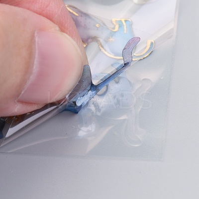 Epoxy Resin Sticker DIY-B009-03E-1
