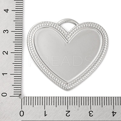 Anti-Tarnish 304 Stainless Steel Pendants STAS-D194-18S-1