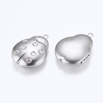 Tarnish Resistant 304 Stainless Steel Pendant Rhinestone Settings STAS-G146-05P-1