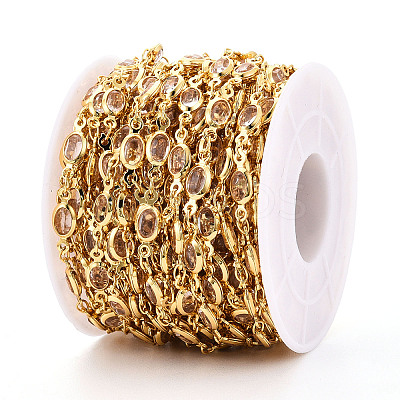 Brass Oval Link Chains CHC-N023-04A-G-1