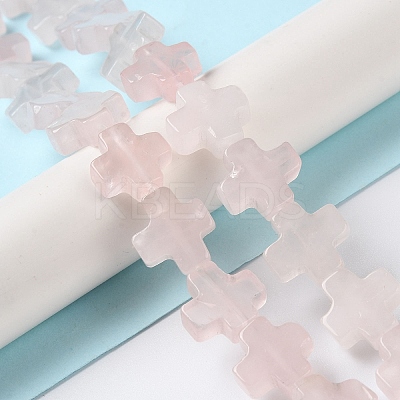 Natural Rose Quartz Beads Strands G-M418-B10-01-1
