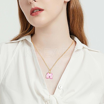 35 Pieces Cat Enamel Charm Pendant Alloy Enamel Animal Charm Mixed Color for Jewelry Necklace Bracelet Earring Making Crafts JX249A-1