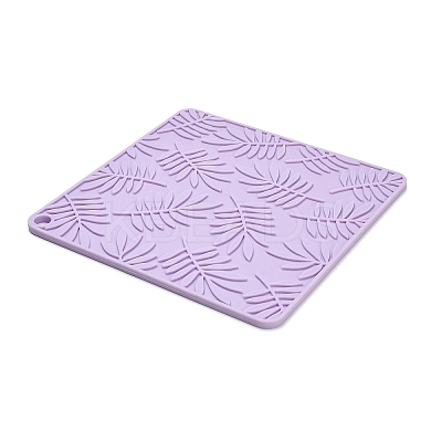 Silicone Heat Insulation Coasters AJEW-K055-02B-1