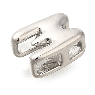 304 Stainless Steel Slide Charms STAS-B075-37P-M-1
