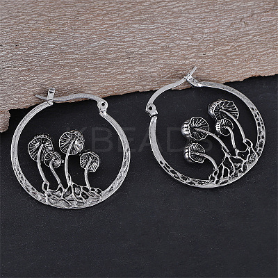 Alloy Hoop Earrings FS-WG4BE07-01-1-1