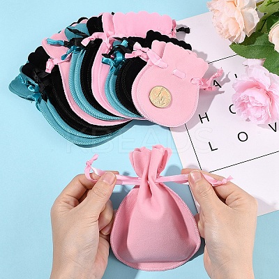 15Pcs 3 Styles Double Sided Velvet Bags TP-YW0001-07A-1
