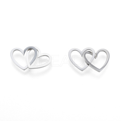Non-Tarnish 201 Stainless Steel Linking Rings STAS-N090-LA999-1-1