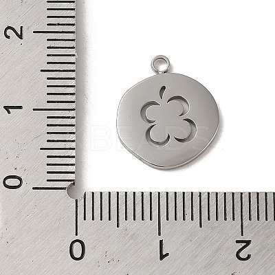 Non-Tarnish 304 Stainless Steel Pendants STAS-L022-312P-1